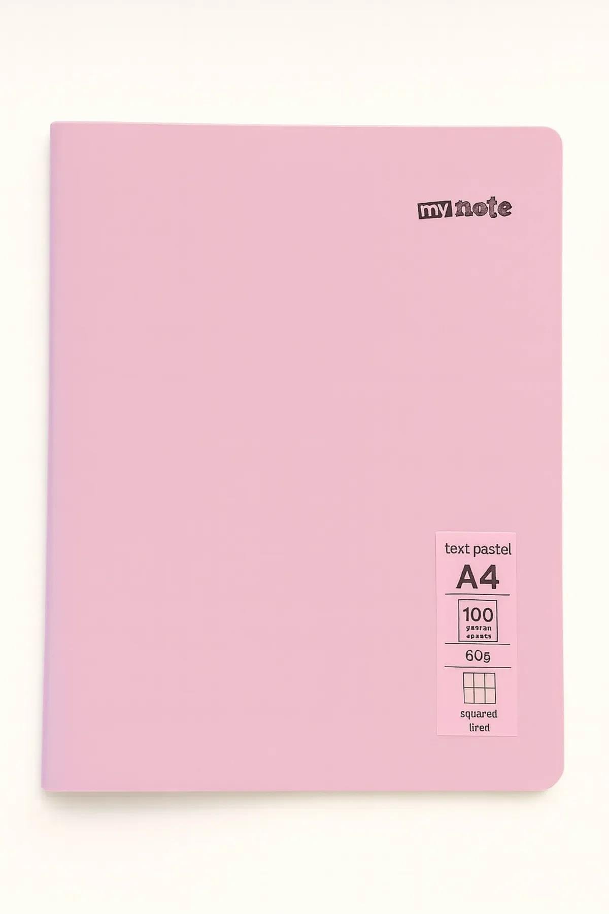 A4 Text Pastel Kareli Defter 100 Yp.