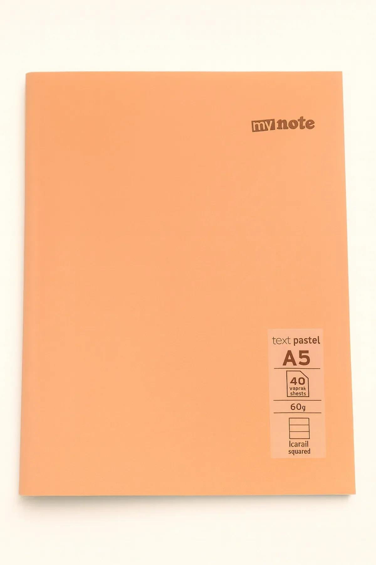 A5 Text Pastel Çizgili Defter 40 Yp.