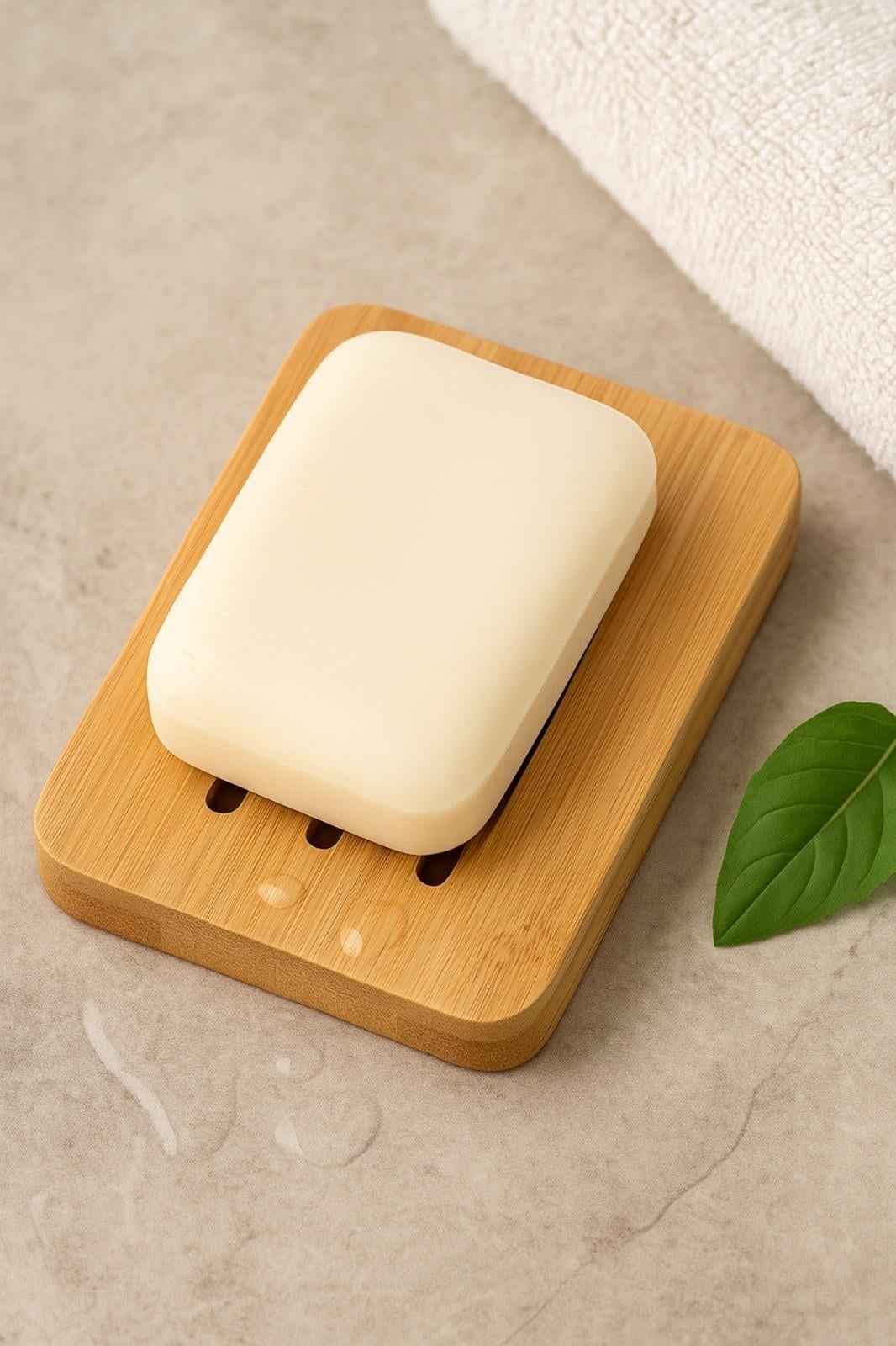 Bambu Ahşap Vegan Sabunluk