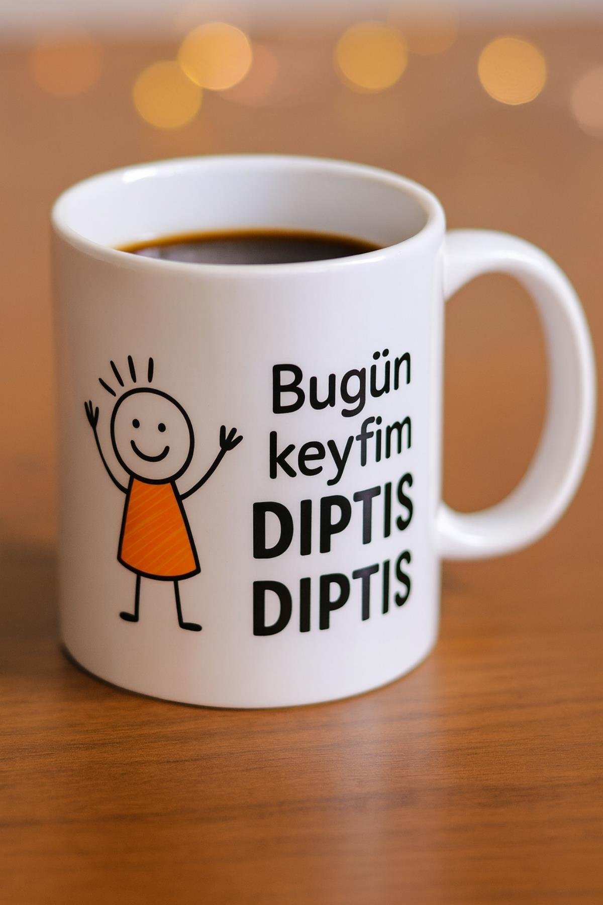 BUGÜN KEYFİM DIPTIS DIPTIS KUPA BARDAK
