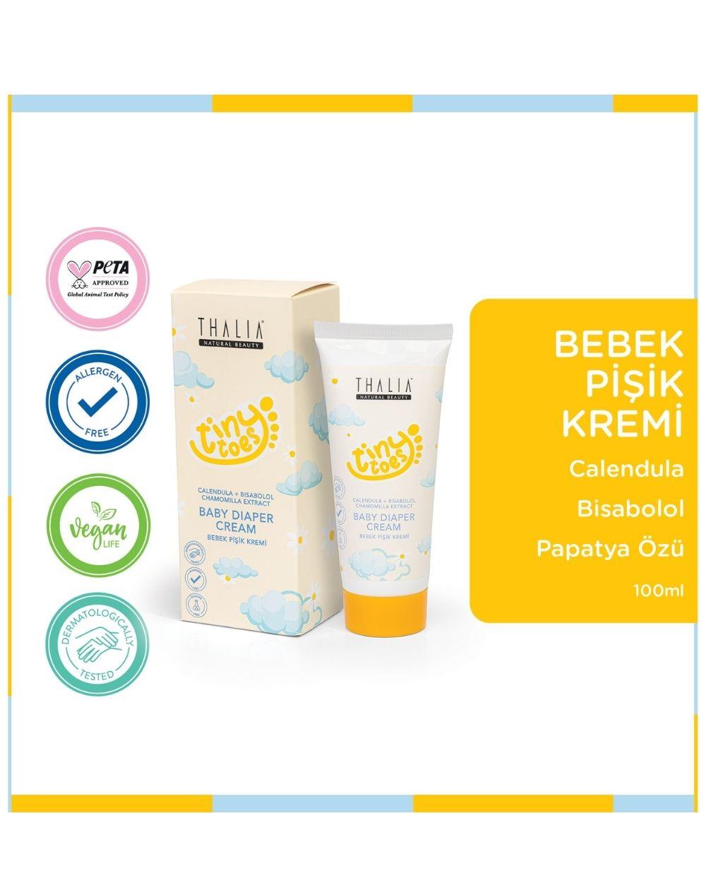 Calendula & Papatya Özlü Bebek Pişik Kremi 100ml
