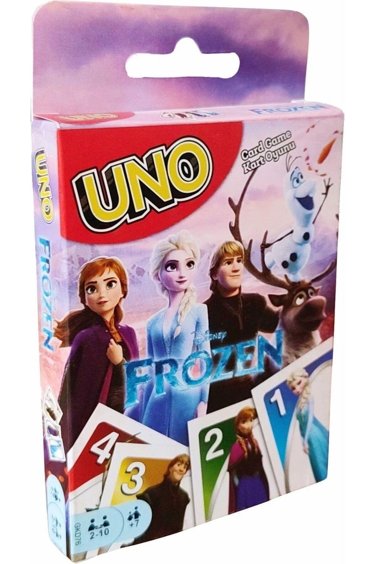Frozen Uno Oyun Kartı