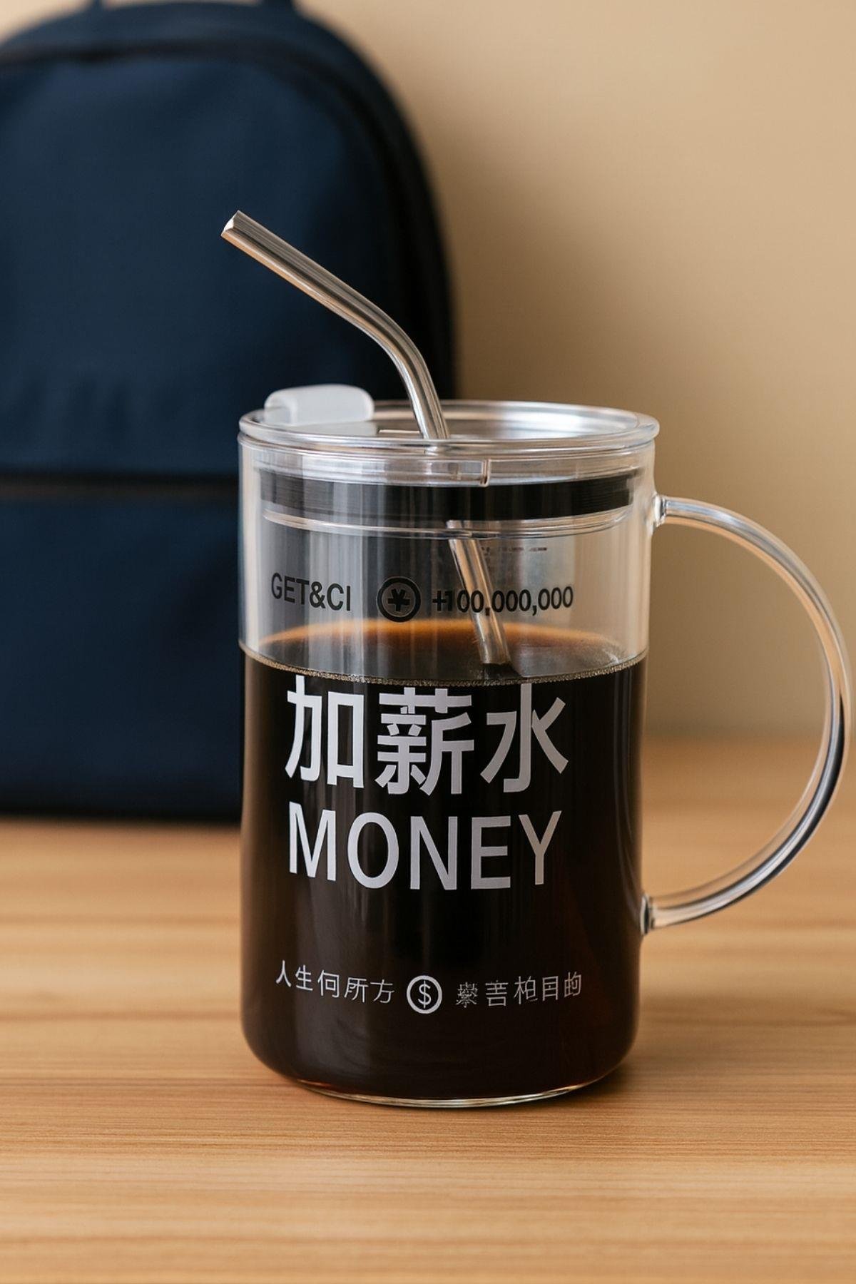 MONEY XXL BOYUT CAM KUPA