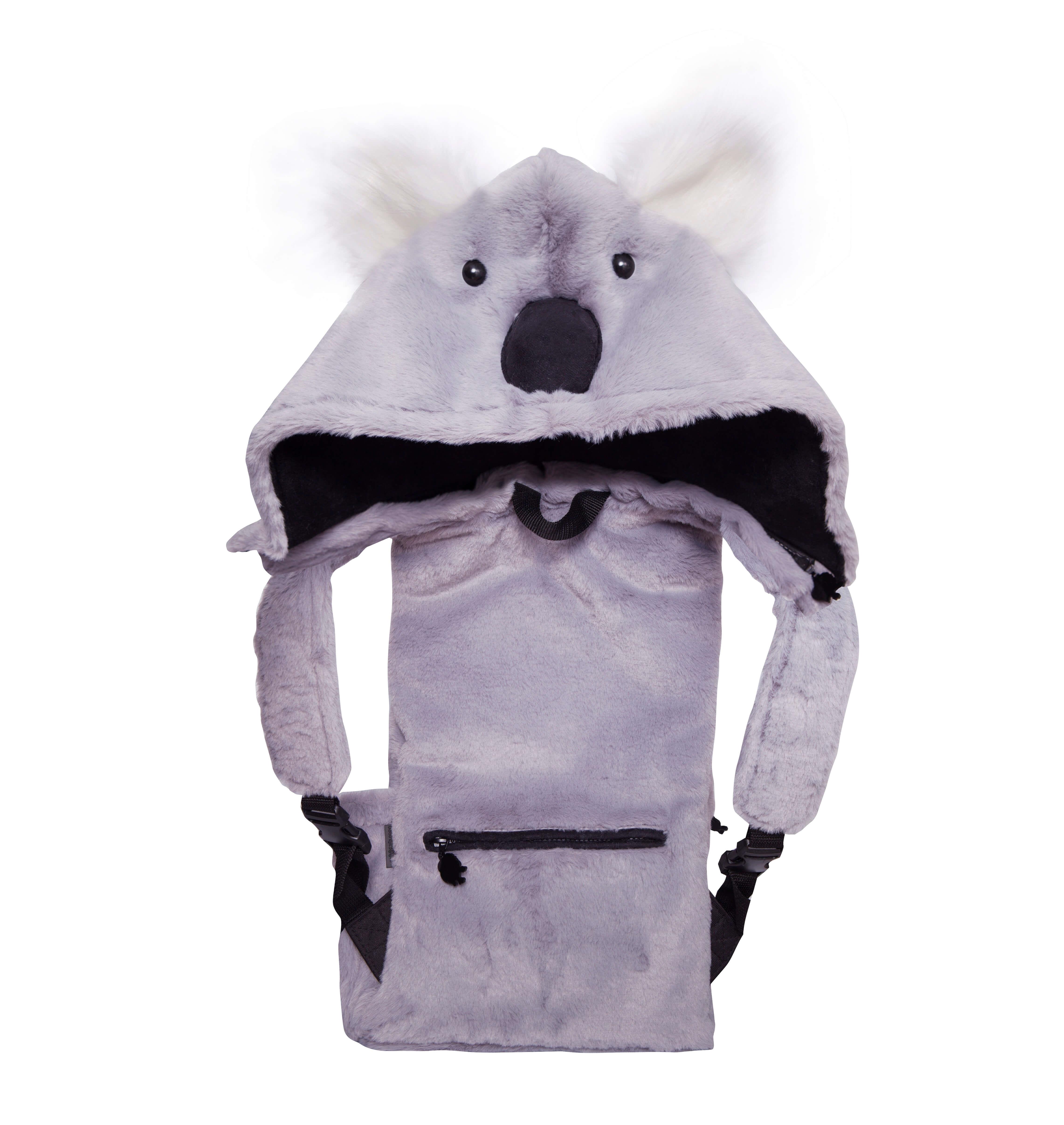 Morikukko Koala Çocuk Kapüşonlu Sırt Çantası