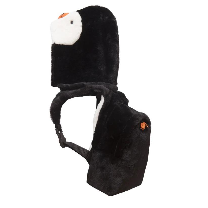 Morikukko Penguen Kapüşonlu Sırt Çantası