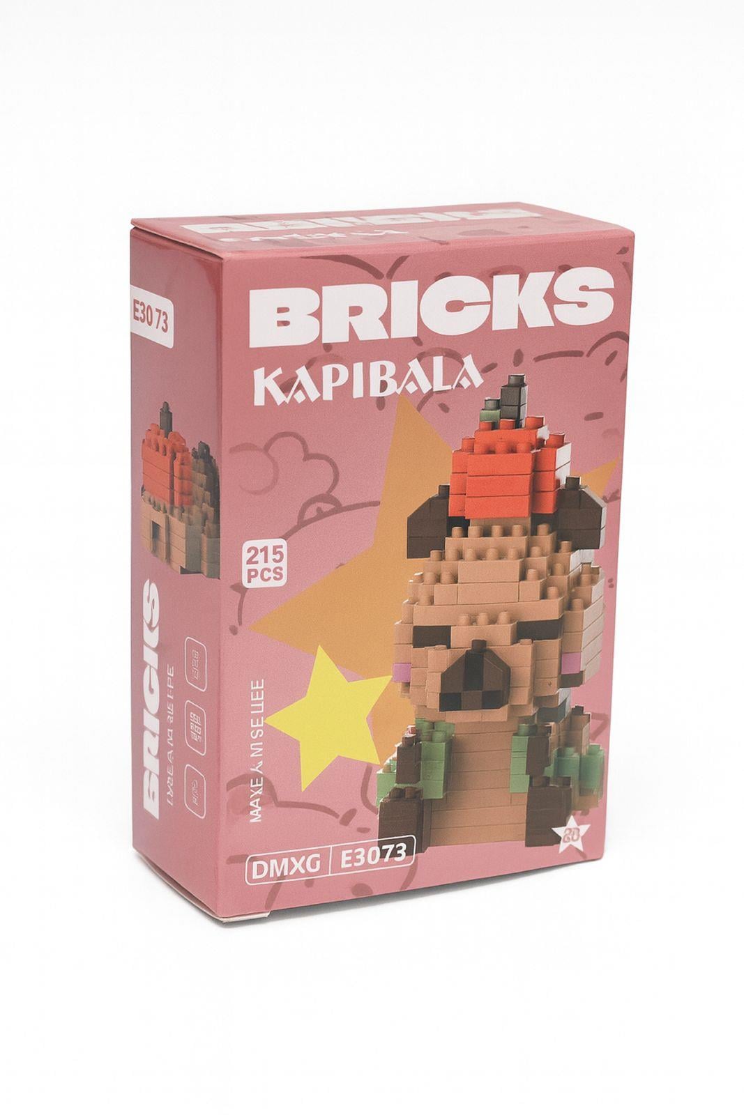 Oturan Capybara Lego Bricks