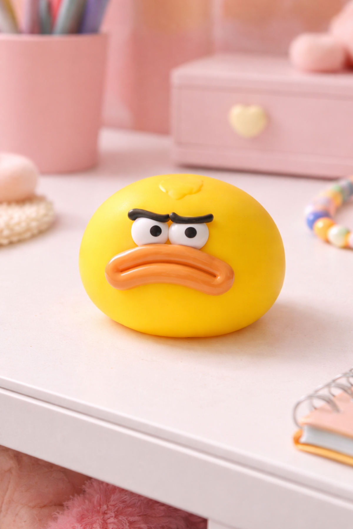 Sarı Gülen Yüz Top Squishy