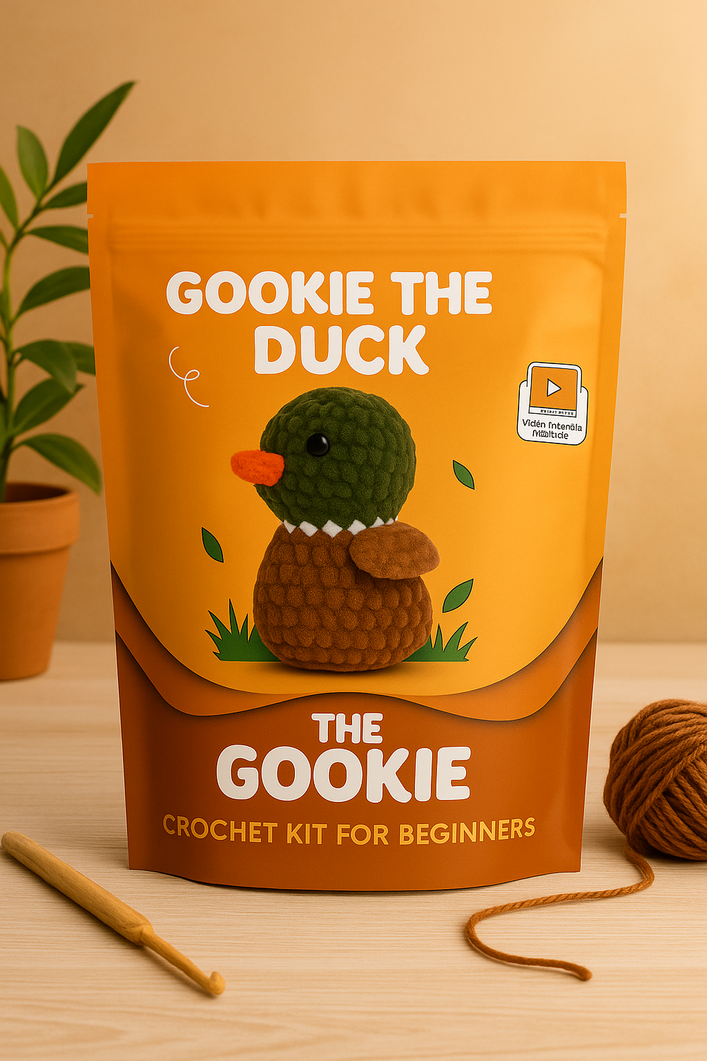 THE GOOKIE AMIGURUMI CROCHT KITS DUCK
