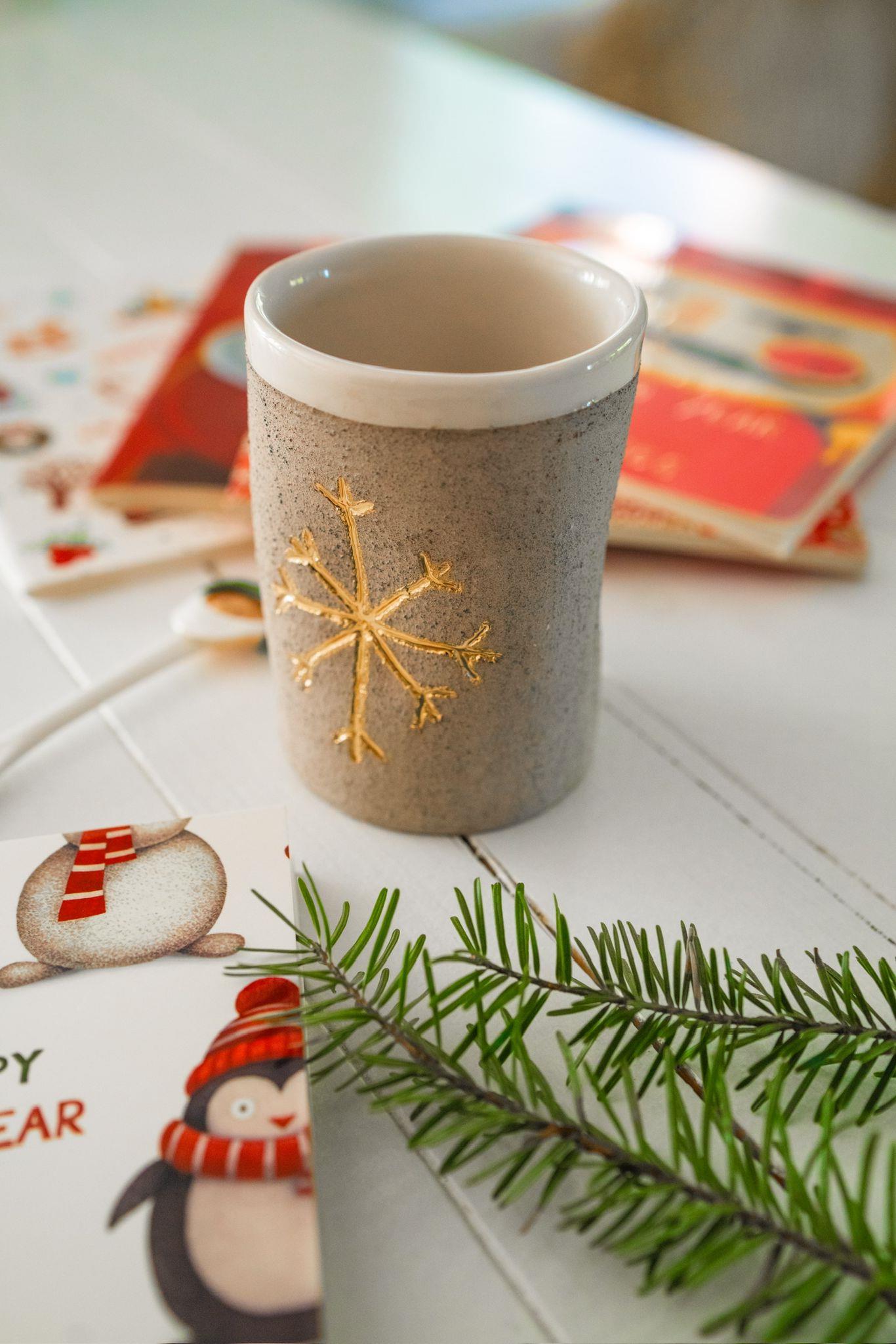 Yılbaşı Kar Tanesi Mug