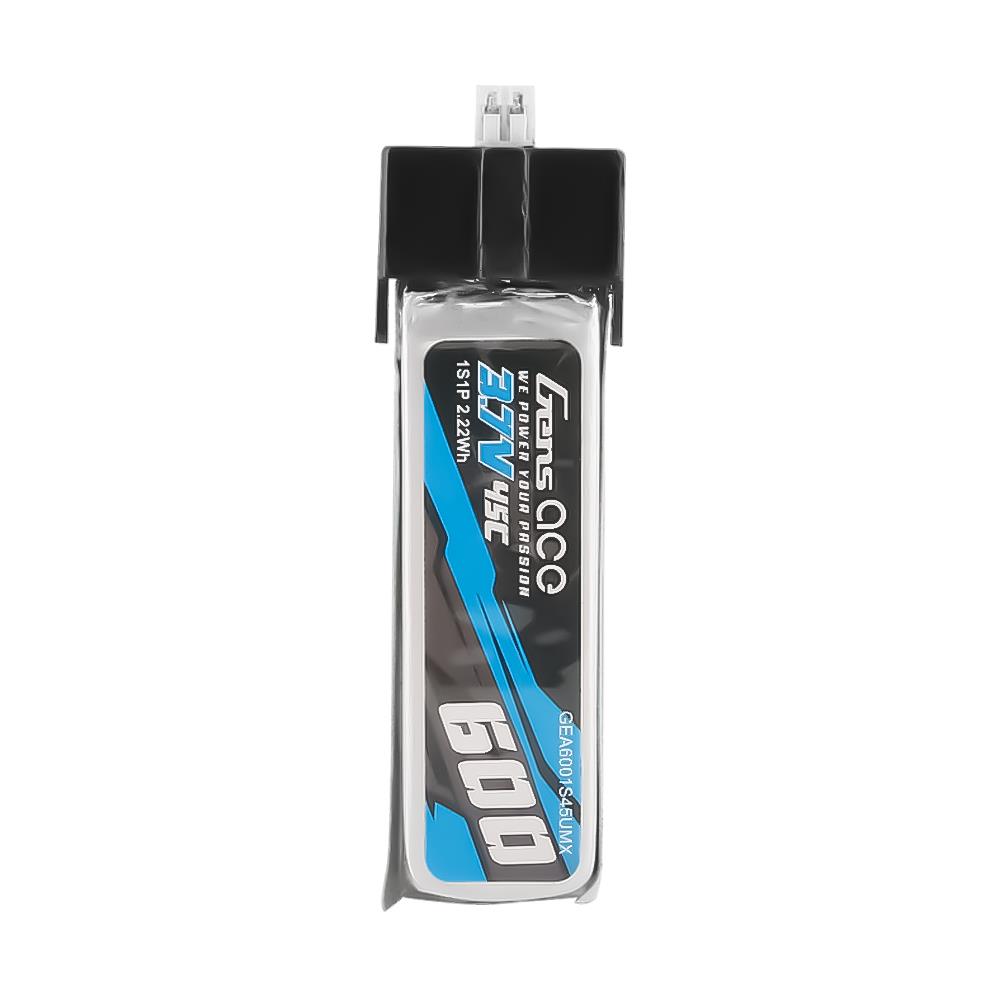600mAh 3.7V 45C 1S1P JST-PHR 2.0 LiPo Batarya