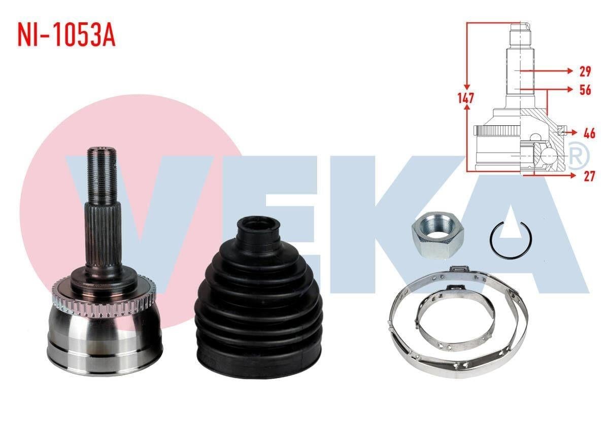 Opel Corsa D 1.0 Aks Kafası Dış Veka