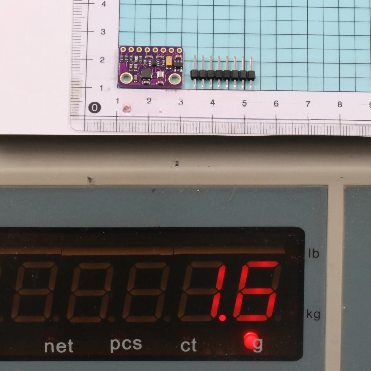 MPU9250+BMP280 10DOF Sensör - Gyro, İvme ve Basın
