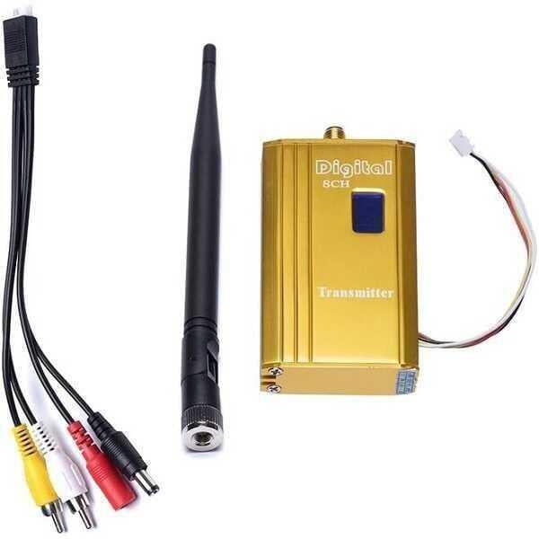 1.2Ghz 1.5W Alıcı Verici Seti - FPV CCTV Uzun Menzil