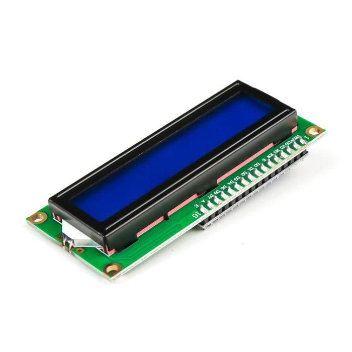 16x2 Karakter LCD Ekran I2C Modüllü - Mavi