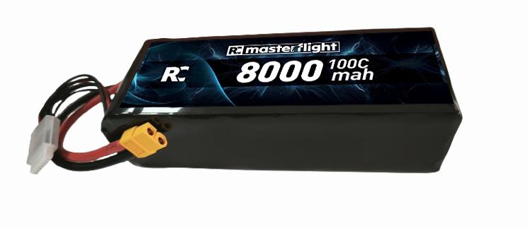 22.2V Li-po Pil - 8000mah 100C 6s Lityum Polymer Batarya