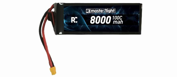 22.2V Li-po Pil - 8000mah 100C 6s Lityum Polymer Batarya