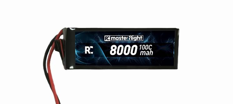 22.2V Li-po Pil - 8000mah 100C 6s Lityum Polymer Batarya