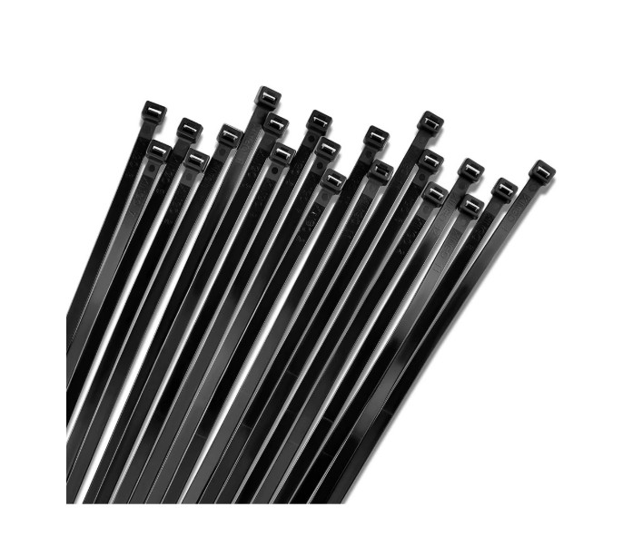 3.6x140mm Kablo Bağı Cırt Kelepçe Siyah 100 Ad