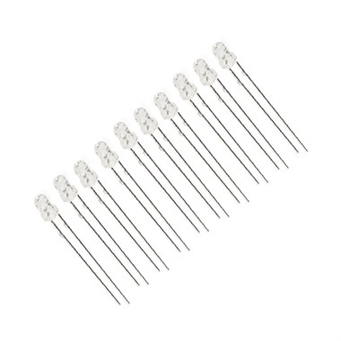 3mm Şeffaf Yeşil Diyot LED (10 Adet)
