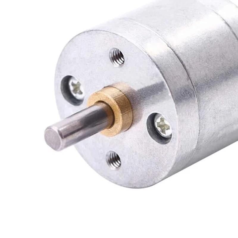 6V 25mm 16 RPM Redüktörlü DC Motor