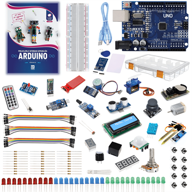 Arduino Profesyonel Set - Projelerle Sıfırdan Uzmanlığa (Kitaplı)