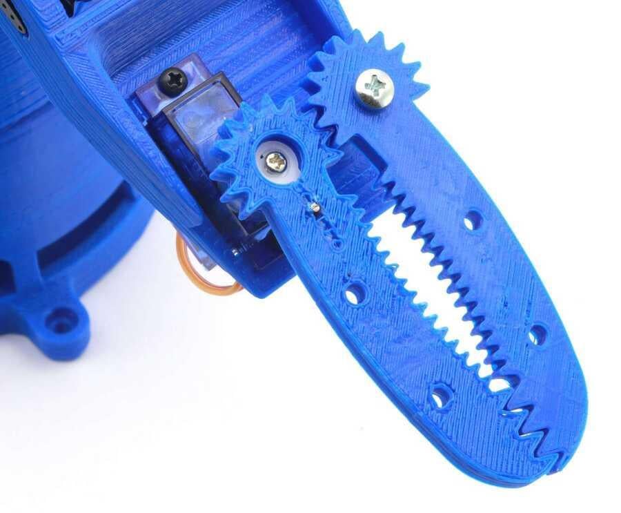 Arduino Robot Kol Kitimontajlı