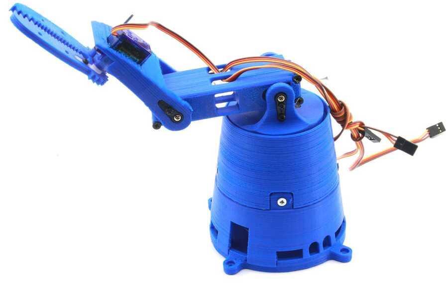 Arduino Robot Kol Kitimontajlı
