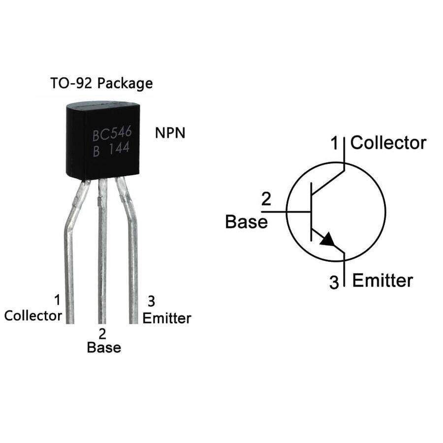 BC546 - TO92 NPN Transistör