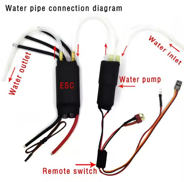 Bidirectional ESC 40A - Su Altı Motoru ile Uyumlu