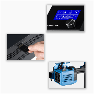 CREALITY CR-10 V2 3D Yazıcı (1 Türkiye Garantisi)