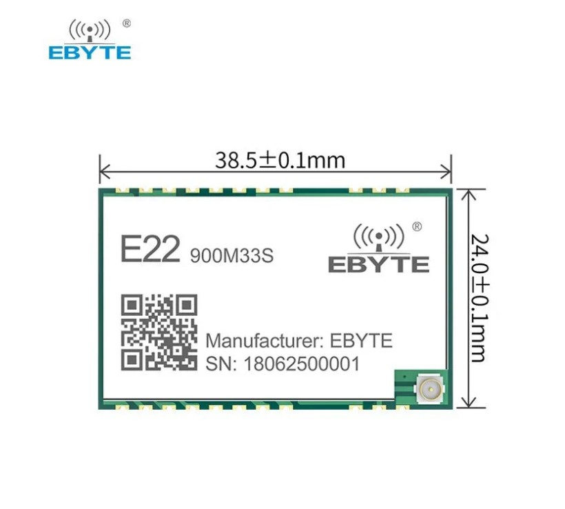 EBYTE E22-900M33S SX1262 lora Modülü