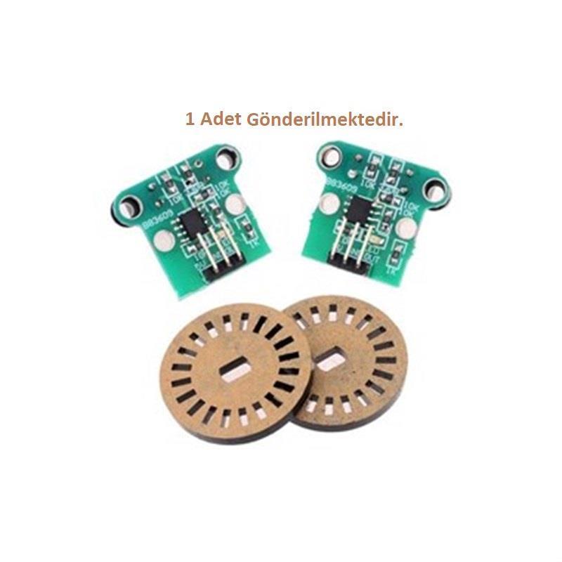 Enkoder Disk ve Optik Okuyucu