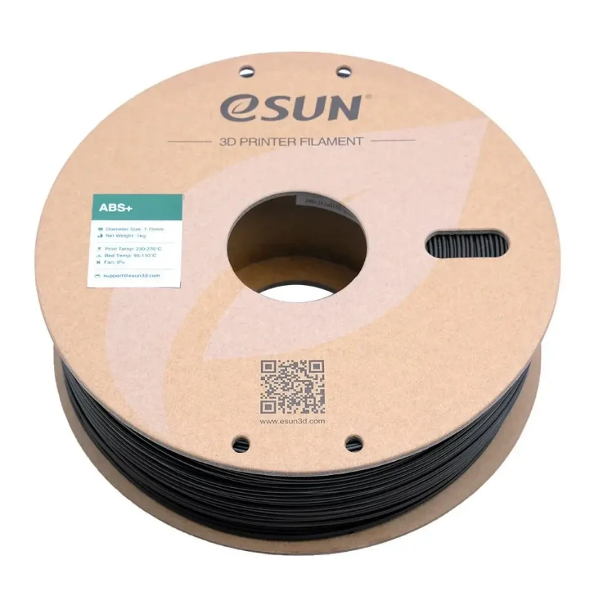 eSUN Siyah Abs+ Filament 1.75mm 1 KG