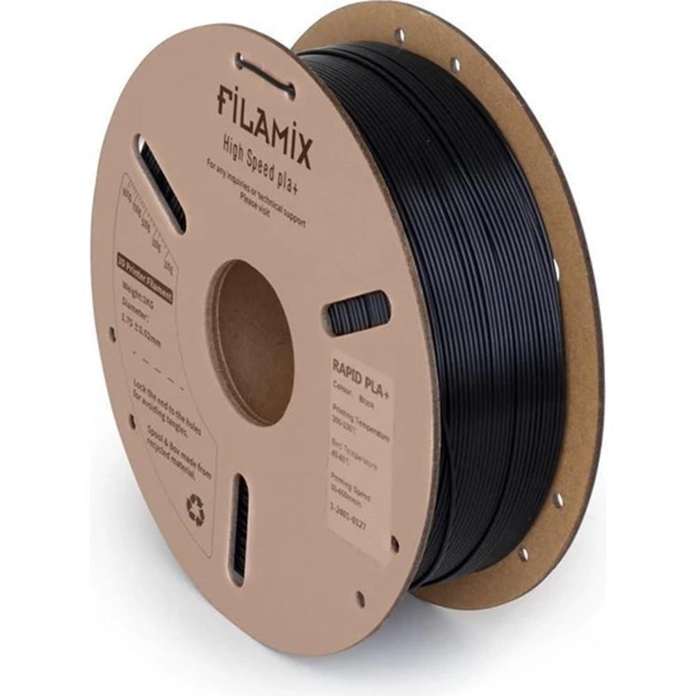 Filamix Hyper Pla Filament Siyah