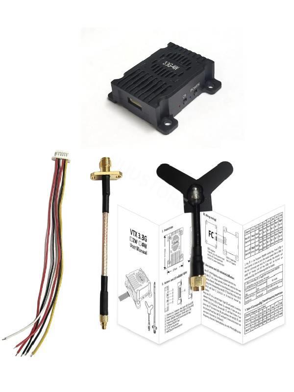 FPV VTX 3.3G 4W - FPV Drone Video Verici Modül