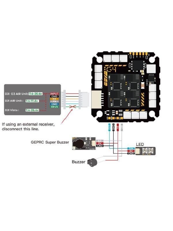 GEPRC TAKER G4 45A 8Bit AIO