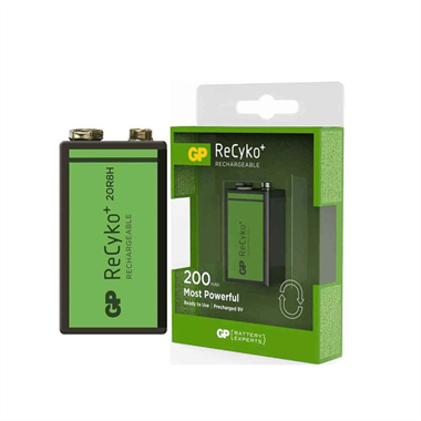 GP 9V Pil 200mAh Şarjlı