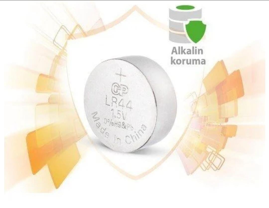 GP LR44 1.5V Alkalin Pil