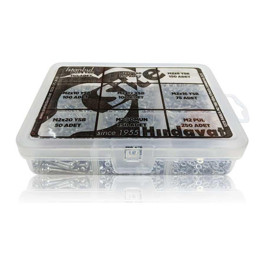 M2 YSB Vida Seti 1375 Parça Kutulu