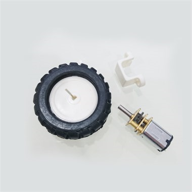 N20 Motor ve Tekerlek Seti 6v 1000Rpm