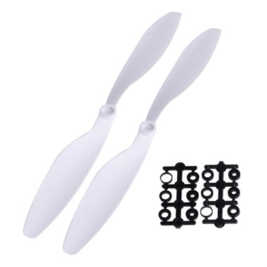 Plastik Pervane Seti - Beyaz 25.4cm