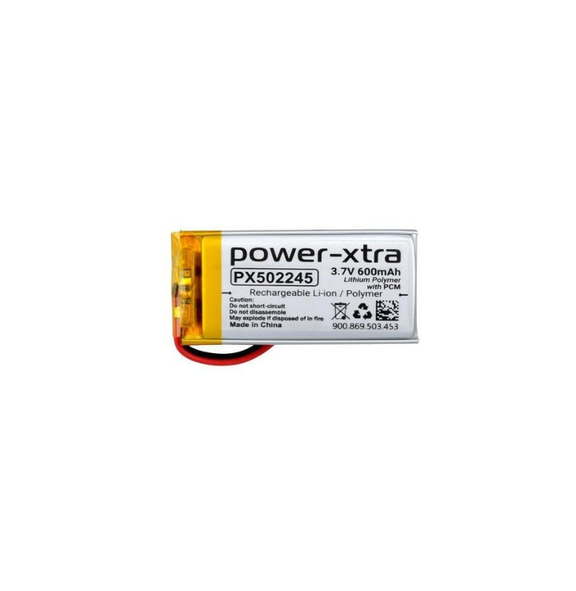 Power-Xtra PX502245 3.7V 600 mAh Li-Po Pil