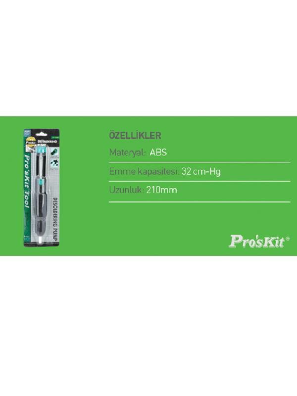Proskit Aliminyum Gövdeli Lehim Pompası