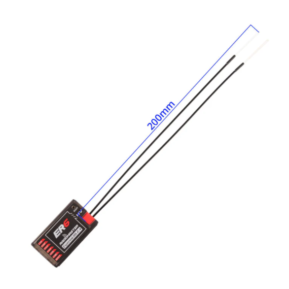 Radiomaster ER6 2.4Ghz ELRS PWM Receiver 