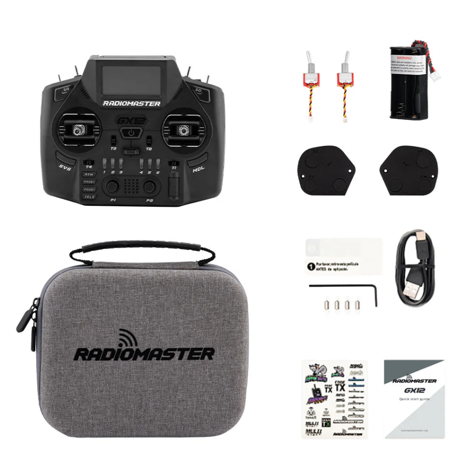 RadioMaster GX12 Dual-Band (2.4G-900Mhz) 16 Kanal 