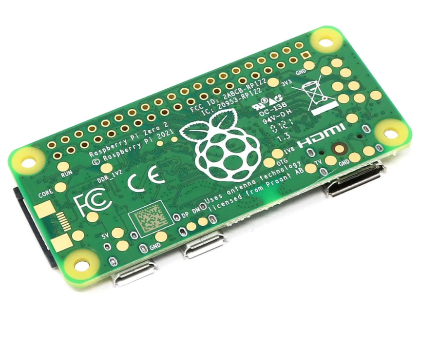 Raspberry Pi Zero 2W Header Pin Bağlantılı