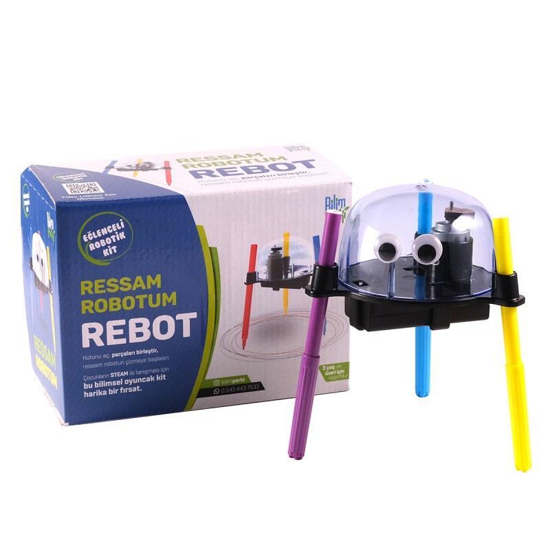 Rebot Ressam Robot Stem Eğitici Oyuncak