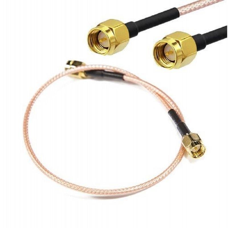 RG316 SMA Erkek – Erkek RF Arayüz Kablosu 10cm