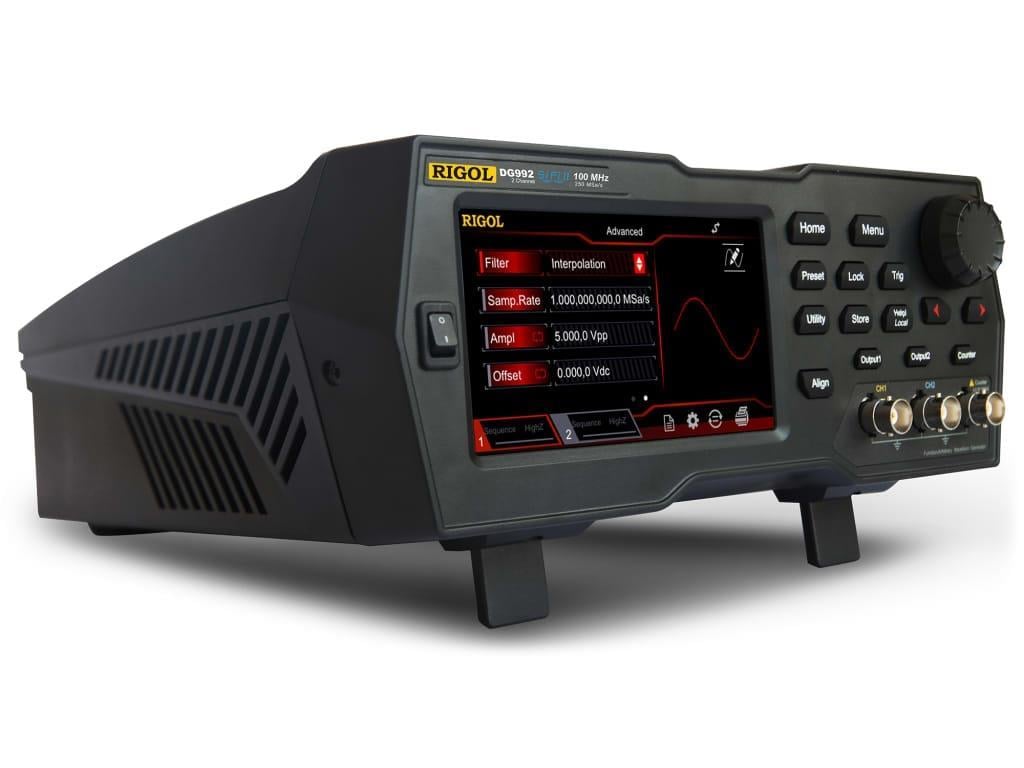 Rigol DG992 100MHz 16Bit 2 Kanallı Fonksiyon Keyfi Sinyal Jeneratörü