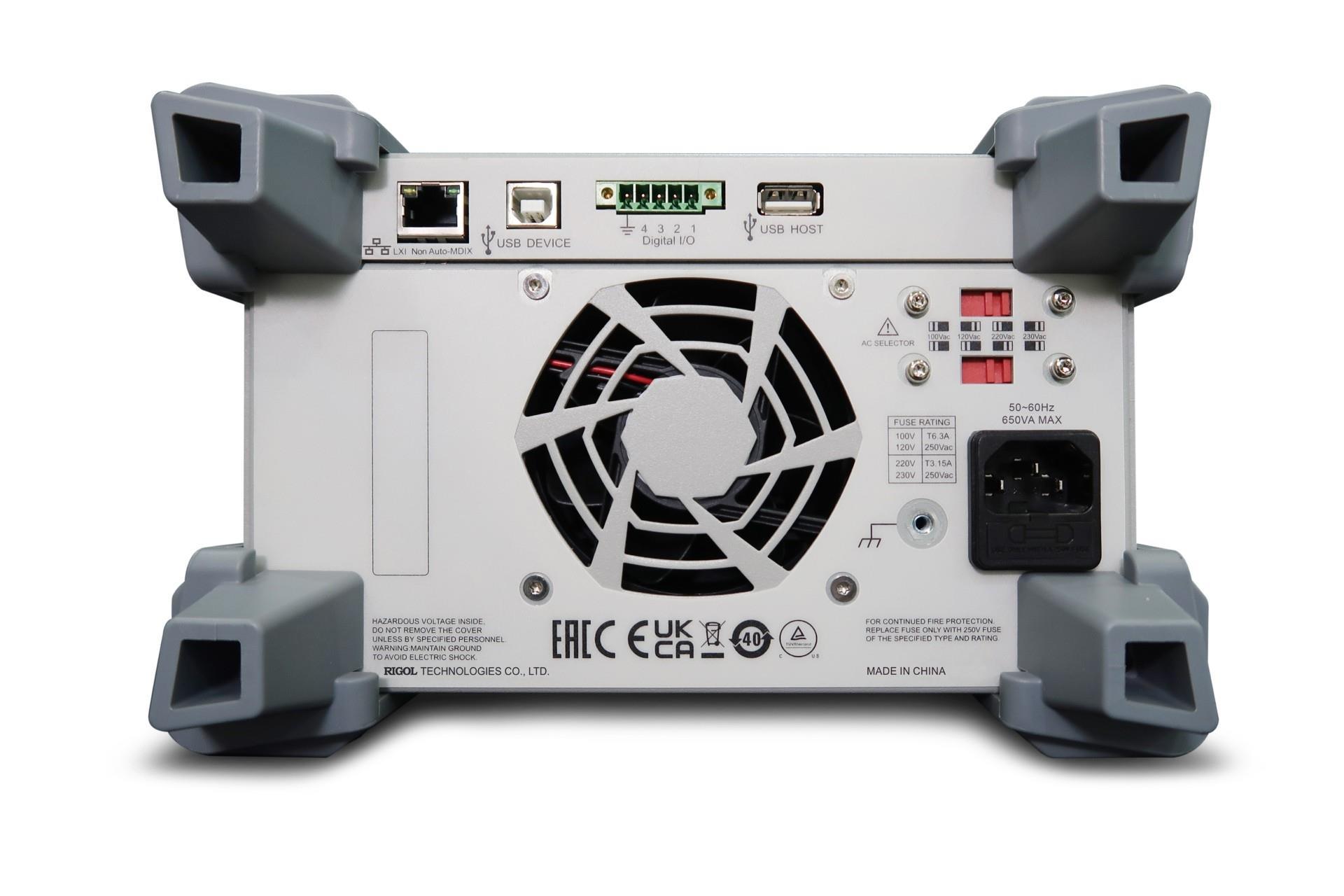 Rigol DP932A 210W 3 İzole Çıkışlı (CH1 / CH2: 0 - 32V-/ 0-3A CH3: 0-6V / 0-3A) Programlanabilir DC Güç Kaynağı